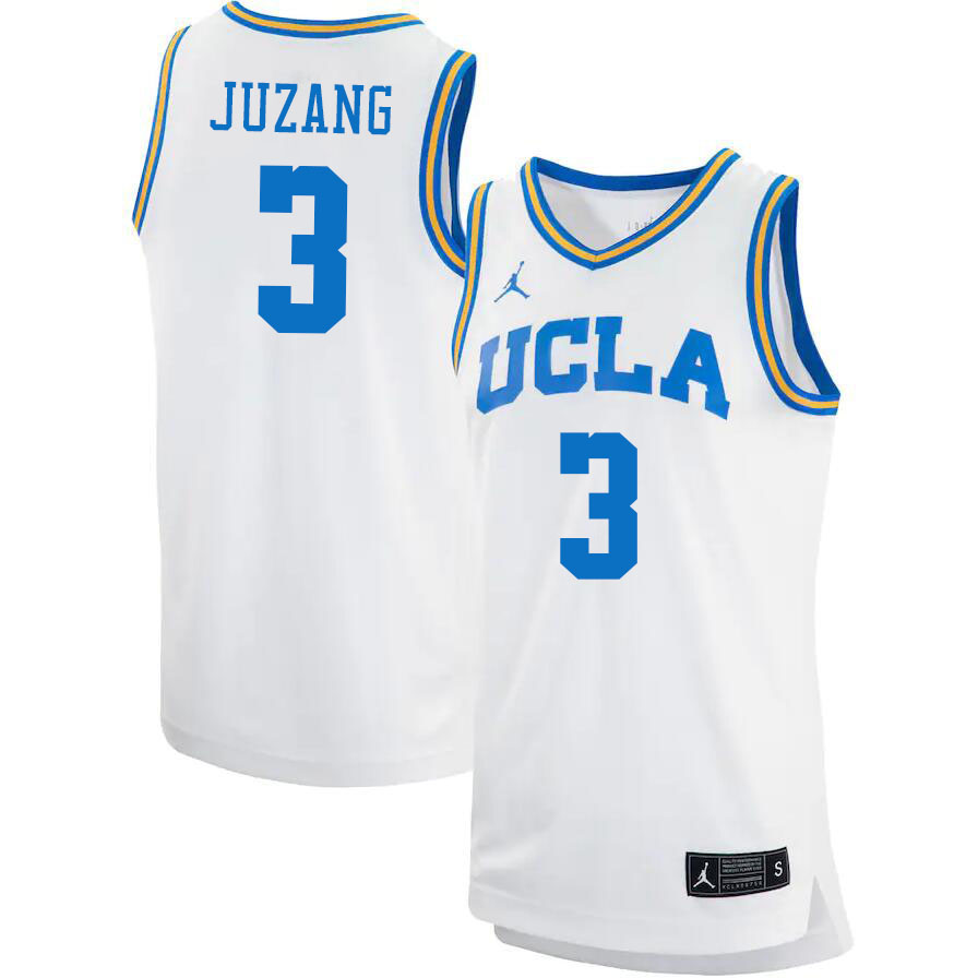 Jordan Brand Men #3 Johnny Juzang UCLA Bruins College Jerseys Sale-White